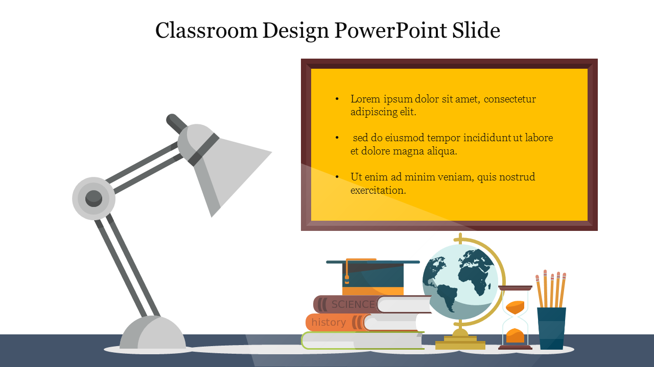Free - Amazing Classroom Design PowerPoint Slide presentation